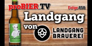 Beitragsbild des Blogbeitrags Landgang Pils von Landgang | proBIER.TV – Craft Beer Review #858 [4K] 