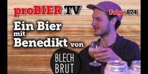 Beitragsbild des Blogbeitrags Ein Bier mit Benedikt von Blech.Brut