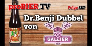 Beitragsbild des Blogbeitrags Dr.Benji Dubbel von Gallier Brau | proBIER.TV – Craft Beer Review #887 [4K] 