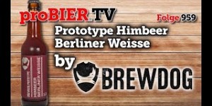 Beitragsbild des Blogbeitrags Himbeer Berliner Weisse von Brewdog | proBIER.TV – Craft Beer Review #959 [4K] 