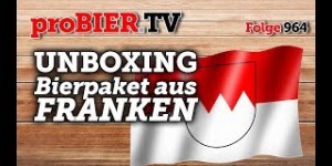 Beitragsbild des Blogbeitrags UNBOXING Bierpaket aus Franken | proBIER.TV – Craft Beer Review #964 [4K] 