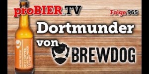 Beitragsbild des Blogbeitrags Dortmunder Export von Brewdog Berlin | proBIER.TV – Craft Beer Review #965 [4K] 