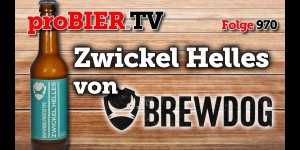 Beitragsbild des Blogbeitrags Zwickel Helles von Brewdog | proBIER.TV – Craft Beer Review #970 [4K] 