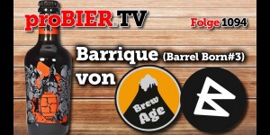Beitragsbild des Blogbeitrags Barrel Born Barrique #3 von Brauwerk / Brew Age | proBIER.TV – Craft Beer Review #1094 [4K] 