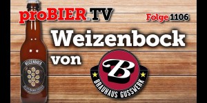 Beitragsbild des Blogbeitrags Weizenbock von Gusswerk | proBIER.TV – Craft Beer Review #1106 [4K] 