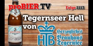 Beitragsbild des Blogbeitrags Tegernsee Hell von Brauhaus Tegernsee | proBIER.TV – Craft Beer Review #1113 [4K] 
