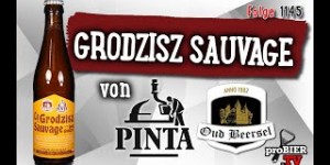 Beitragsbild des Blogbeitrags Grodzisz Sauvage von Pinta/Oud Beersel | proBIER.TV – Craft Beer Review #1145 [4K] 