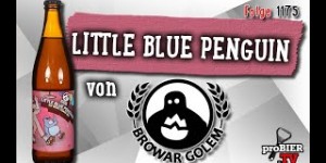 Beitragsbild des Blogbeitrags Little blue Penguin von Browar Golem | proBIER.TV – Craft Beer Review #1175 [4K] 