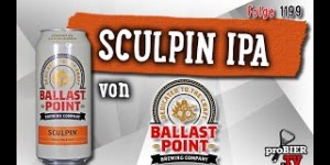 Beitragsbild des Blogbeitrags Sculpin IPA von Ballast Point | proBIER.TV – Craft Beer Review #1199 [4K] 