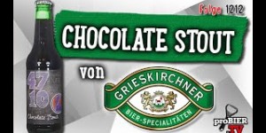 Beitragsbild des Blogbeitrags 4710 Chocolate Stout von Grieskirchner | proBIER.TV – Craft Beer Review #1212 [4K] 