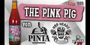 Beitragsbild des Blogbeitrags The Pink Pig von Pinta / AleBrowar | proBIER.TV – Craft Beer Review #1225 [4K] 