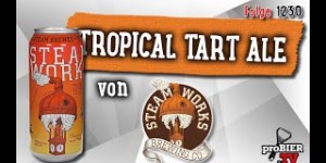 Beitragsbild des Blogbeitrags Tropical Tart Ale von Steamworks | proBIER.TV – Craft Beer Review #1230 [4K] 