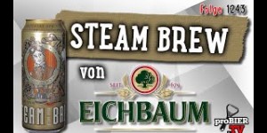 Beitragsbild des Blogbeitrags Steam Brew IIPA von Eichbaum | proBIER.TV – Craft Beer Review #1243 [4K] 