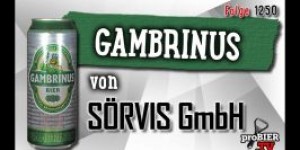 Beitragsbild des Blogbeitrags Gambrinus von Sörvis | proBIER.TV – Craft Beer Review #1250 [4K] 