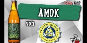 Beitragsbild des Blogbeitrags Amok von Trzech Kumpli | Craft Bier Verkostung #1267