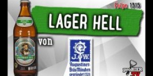 Beitragsbild des Blogbeitrags Lagerbier Hell von Augustiner München | Craft Bier Verkostung #1315