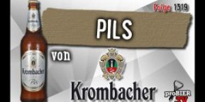 Beitragsbild des Blogbeitrags Pils von Krombacher | Bier Verkostung #1319 