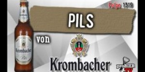 Beitragsbild des Blogbeitrags Pils von Krombacher | Bier Verkostung #1319