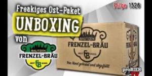 Beitragsbild des Blogbeitrags UNBOXING | Ost-Paket von Frenzl Bräu mit freakigen Bieren | Craft Bier Video #1326
