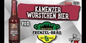 Beitragsbild des Blogbeitrags Kamenzer Würstchen Bier von Frenzel Bräu | Craft Bier Verkostung #1331 