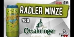 Beitragsbild des Blogbeitrags Radler Zitrone Minze AF von Ottakringer | Craft Bier Verkostung #1333