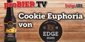 Beitragsbild des Blogbeitrags proBIER.TV – Cookie Euphoria von Edge Brewing | #101 