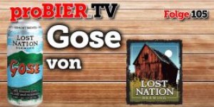 Beitragsbild des Blogbeitrags proBIER.TV – Gose von Lost Nation Brewing | #105 