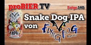 Beitragsbild des Blogbeitrags Doggystyle Bier: Snake Dog IPA von Flying Dog 