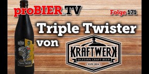 Beitragsbild des Blogbeitrags Milk Stout dreifach gedreht – Browar Kraftwerk Triple Twister