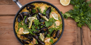 Beitragsbild des Blogbeitrags Der spanische Klassiker: Paella Rezept 