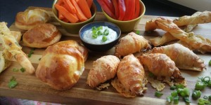 Beitragsbild des Blogbeitrags Fingerfood aus Topfenblätterteig