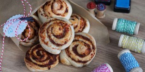 Beitragsbild des Blogbeitrags Pizzaschnecken – der perfekte Partysnack 