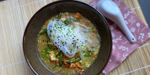 Beitragsbild des Blogbeitrags Asiatische Gemüsesuppe 