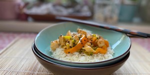 Beitragsbild des Blogbeitrags Hühnchen süß-sauer