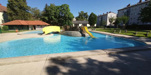 Beitragsbild des Blogbeitrags Kinderfreibad Negrelliweg in Linz Neue Heimat