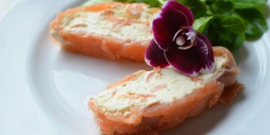 Beitragsbild des Blogbeitrags Feine Lachsterrine