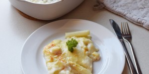 Beitragsbild des Blogbeitrags Spargellasagne 