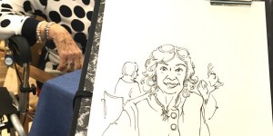 Beitragsbild des Blogbeitrags Urban Sketchers meet SeniorInnen