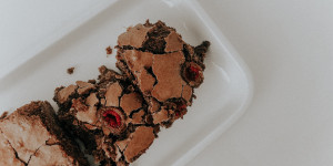 Beitragsbild des Blogbeitrags Raspberry Brownies