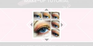 Beitragsbild des Blogbeitrags TUTORIAL | Schlupflider schminken: Easy Sunrise-Look