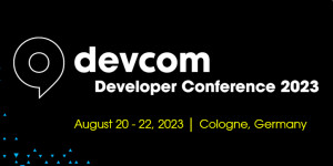 Beitragsbild des Blogbeitrags Devcom Developer Conference 2023 veröffentlicht Veranstaltungs-Updates