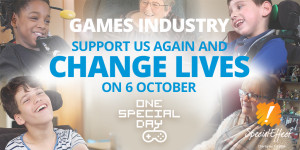 Beitragsbild des Blogbeitrags SpecialEffect lädt die Spieleindustrie ein, sich für die Kampagne One Special Day zu verbünden