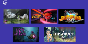 Beitragsbild des Blogbeitrags gamescom 2023: Gamecity Hamburg bringt fünf geförderte Games auf die Indie Arena Booth
