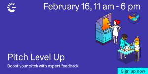 Beitragsbild des Blogbeitrags Der Weg zum perfekten Games Pitch Deck: Pitch Level Up am 16. Februar in Hamburg