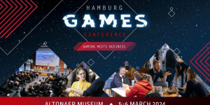 Beitragsbild des Blogbeitrags Gaming Meets Business – Hamburg Games Conference 2024 brachte die Games-Branche zusammen 