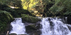 Beitragsbild des Blogbeitrags Brühlbach Wasserfälle in Andelsbuch