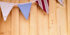 Beitragsbild des Blogbeitrags Wimpel DIY