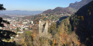 Beitragsbild des Blogbeitrags Götzis – Ruine Neu Montfort -Therenberg – Arbogast