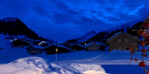 Beitragsbild des Blogbeitrags Nachtrodeln in Garfrescha im Montafon