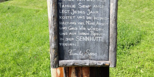 Beitragsbild des Blogbeitrags „Senn`s“ Alpenblumen – und Kräuterwanderweg 